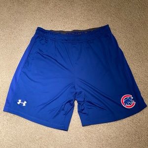 Under Armour Chicago Cubs Logo Shorts